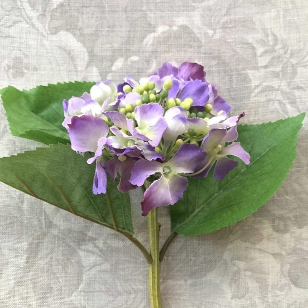 Lilac Silk Hydrangea Stem