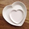 Set of Two Heart Plates