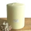 3 Wick Candle - Ivory - 16cm x 12cm White